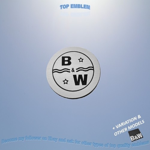 Bowers wilkins w emblème - &, b&w
