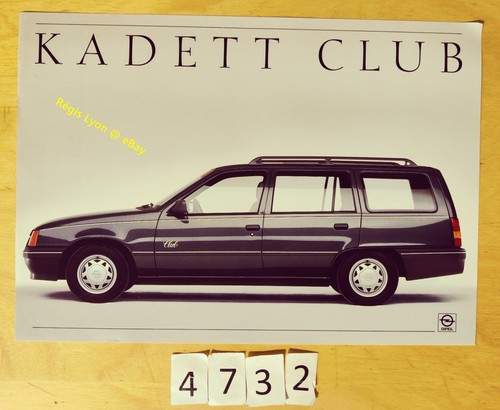 Opel kadett caravan club - opel,