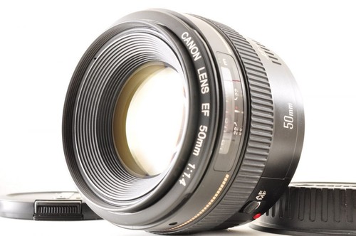 Objectif canon 50mm 1 - objectif, f/1.4