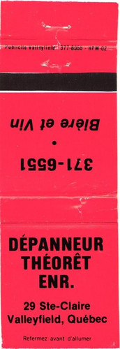 Depanneur theoret enr - theoret,