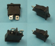 5 x Rectangulaire Mini 2 Position Switch I-O Motorhome Camper Car 12v