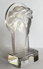 VISAGE DU CHRIST CRISTAL DE