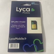 Lycamobile Carte SIM Prépayée