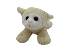 Sheep blanket male plush lying