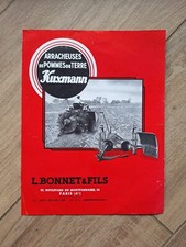 KUXMANN ARRACHEUSE DE POMMES DE TERRE VORRATS REKORD DOCUMENT PUBLICITAIRE