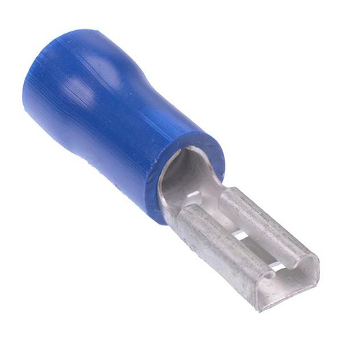 Bleu 8mm cosse femelle - 10, 2.8mm