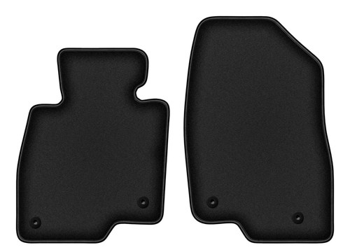 Tapis avant velours noirs