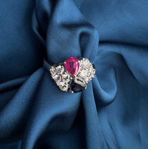 Bague joaillerie blanc 18 - bague,