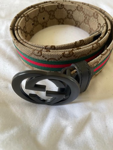 Gucci ceinture toile
