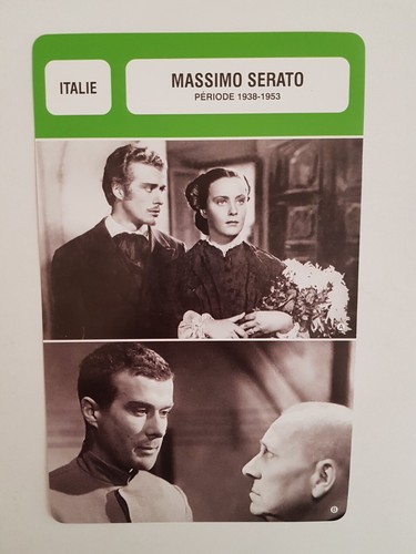 Carte fiche cinema massimo - cinema,