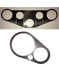 YAMAHA FAZER FZS600 1998- 2003 Carbon Fibre Look Yoke & Clock Surround Cover