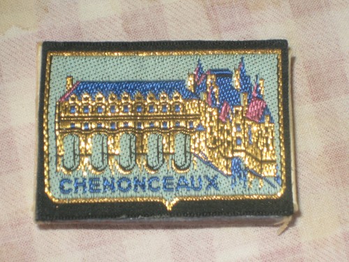 Boite allumette brodée - allumette,