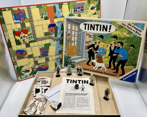 Jeu enquête tintin qui a - tintin,