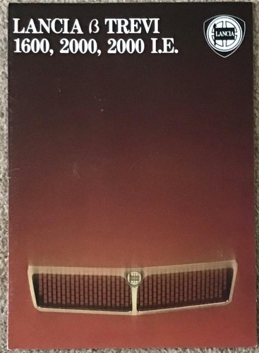 Lancia car sales brochure - lancia,