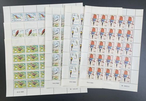 Congo 1980 581 586 planche - 581-586,