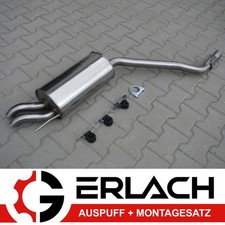 Silencieux d'échappement INOX pour échappement court/long Vw Transporter T4 2...