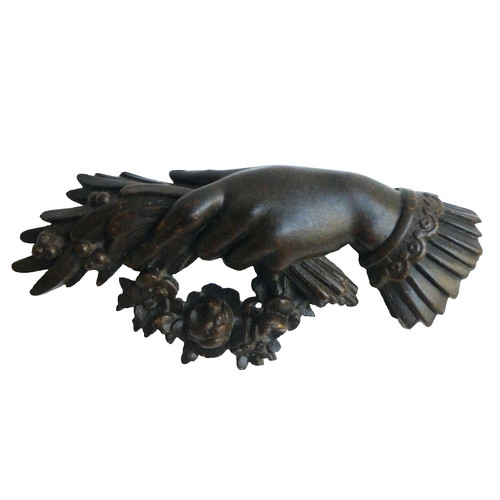 Broche ancienne deuil - broche,