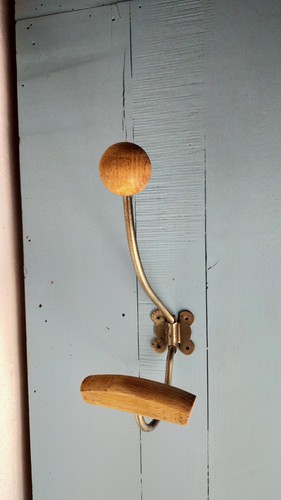 Porte manteau bois clair - manteau,