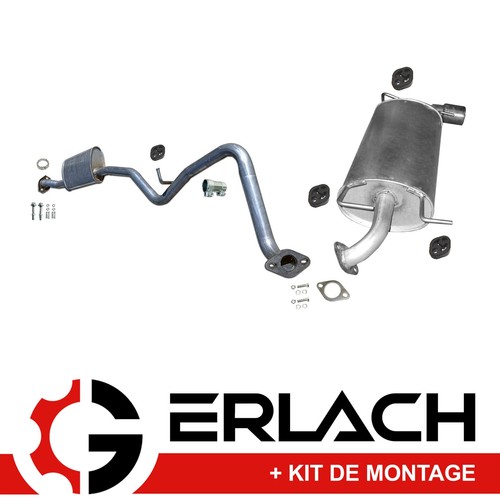 Echappement silencieux pour