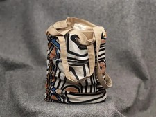 Rive Droite Paris Design Double sided Cotton Beige tote Bag