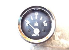 Remplacement De Voltmètre Pour IH / Farmall 2" Ajustement En Chrome