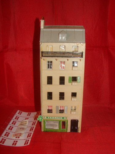 Jouef maquette immeuble - jouef, ho