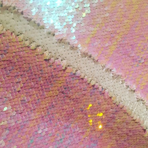 Tissu sirène bicolore