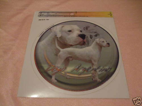 Autocollant motif chien - -,