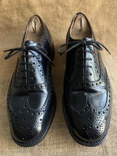 Chaussures Oxford homme Church's BURWOOD en cuir noir bout d'aile pointure UK...