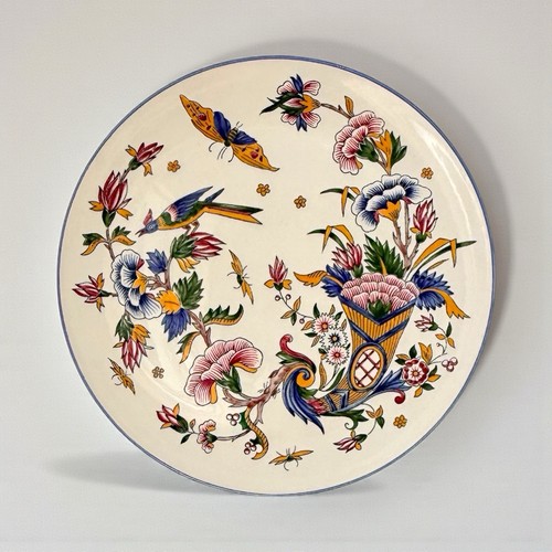 Assiette gien décor - -, corne
