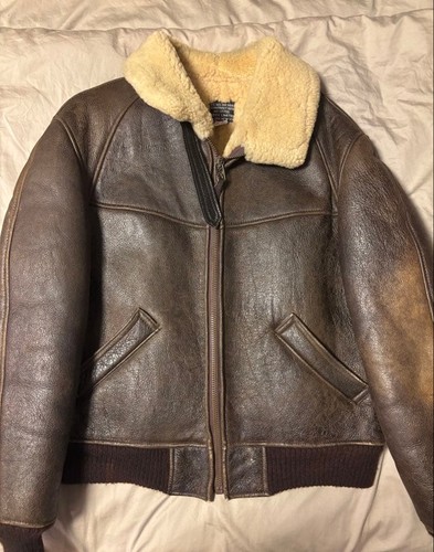 Avirex veste blouson mouton - blouson,