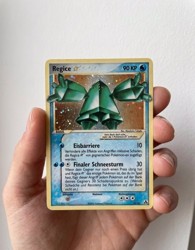 Carte pokémon regice - carte, *