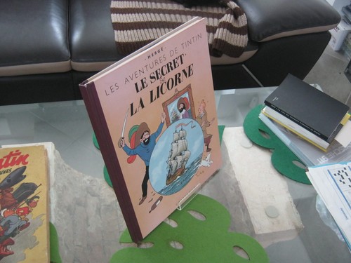Tintin grand format secret - format,