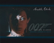 MELITA CLARKE 007 JAMES BOND RARE AUTOGRAPH DIAMOND GIRL DIAMONDS ARE FOREVER