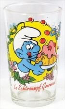 The Smurfs - Amora Mustard Glass - The Gourmet Smurf