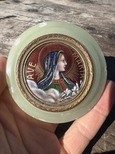 Presse Papier Albatre & Vierge