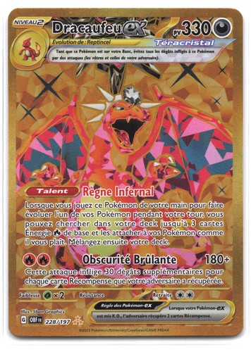 Carte pokémon dracaufeu - pokémon,