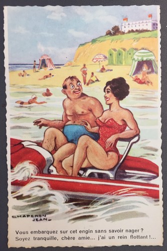 Carte postale humoristique - carte,
