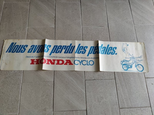 Affiche honda 1983 - 50,