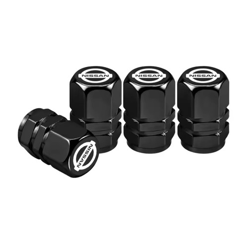 Bouchons valve nissan noir - valve,