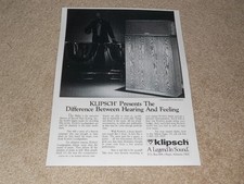 Klipsch Klipschorn Ad, 1984