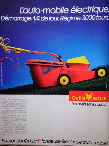 Publicité outils wolf - publicitÉ,