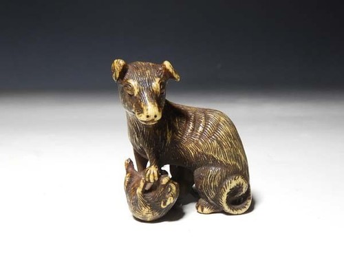 Ancien bois japonais - , netsuke
