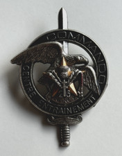 CNEC BADGE 26° RI TRAINING CENTER COMMANDO - DRAGO PARIS G2548