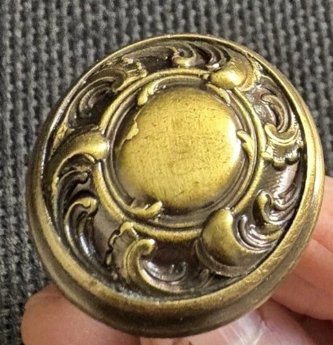 Bouton laiton patiné louis - bouton,