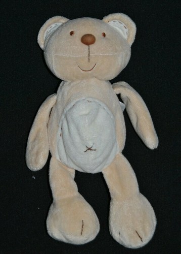 Peluche doudou ours beige - ours,