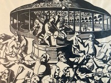 Beau Dessin Encre Papier