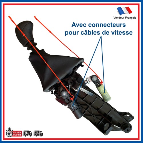 Levier vitesse boite pommeau - levier,