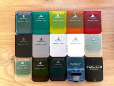 PS1 Playstation 1 Memory Card YOU PICK - TONS to Choose Sony SCPH-1020