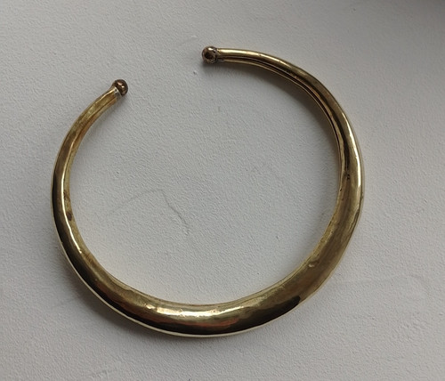Rare ancien collier jonc ras - rare,